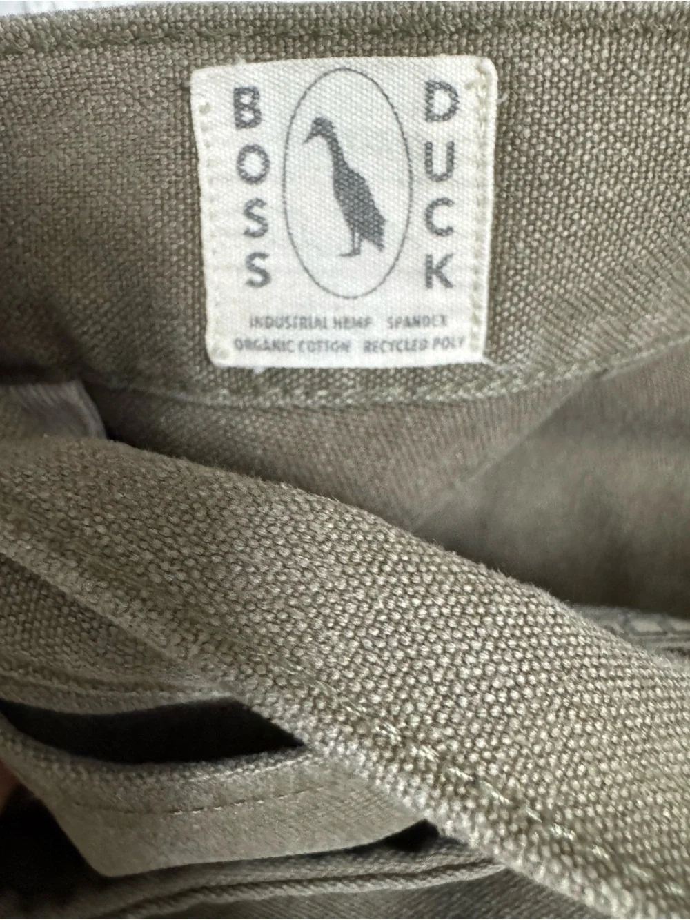 Taylor Stitch Olive Green Work Chinos